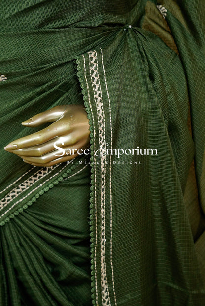 Cotta Embroidery Saree MDS0125