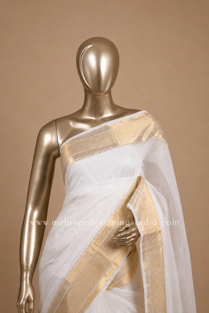 Chanderi Silk Saree MDS0004