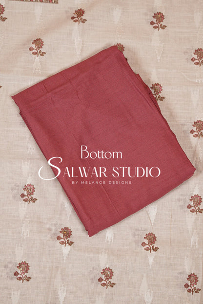 Printed Linen Unstitched Salwar suits AC0022