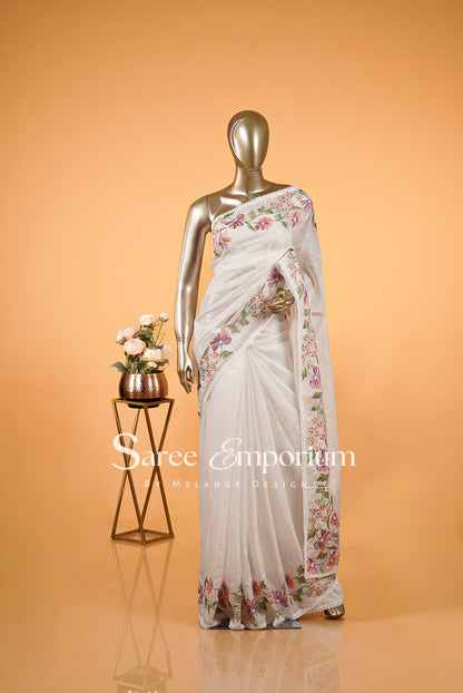Cotta Embroidery Sarees MDS0030