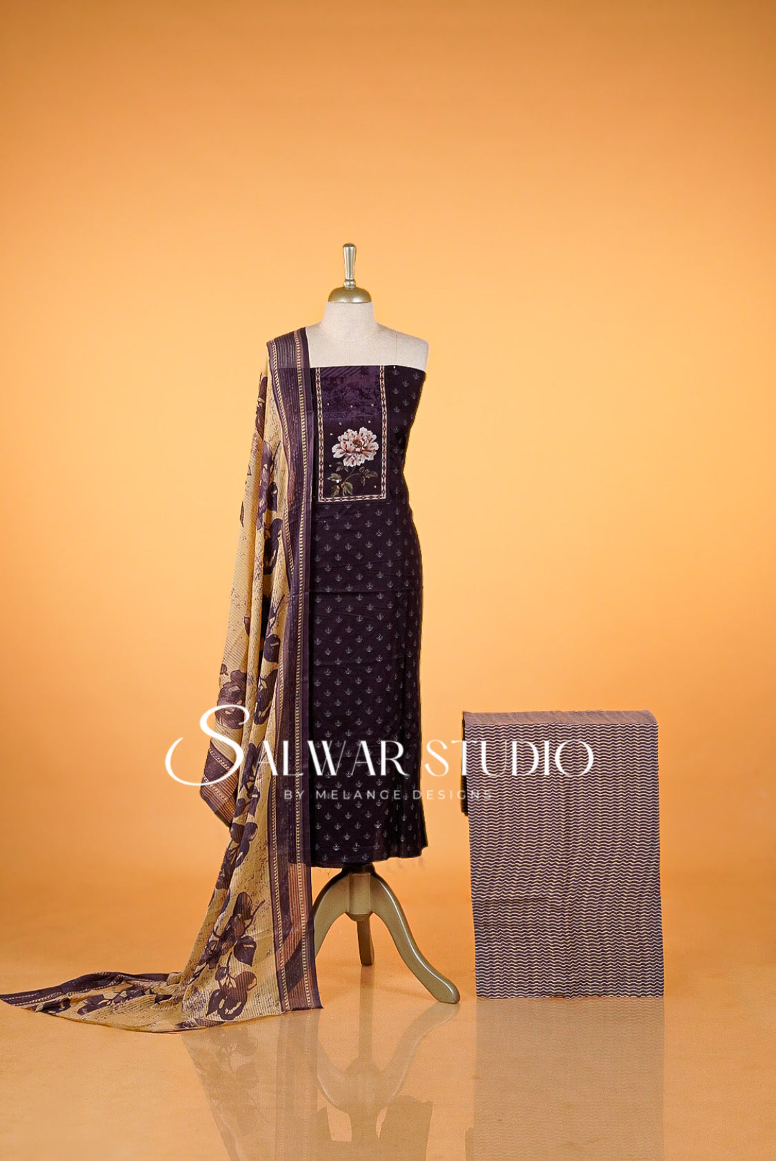Cotton Printed Unstitched Salwar suits AC0025