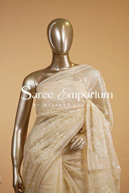 Cotta Embroidery Saree MDS0184