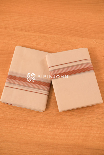 Cotton Dhoti For Men Off White BJ2763