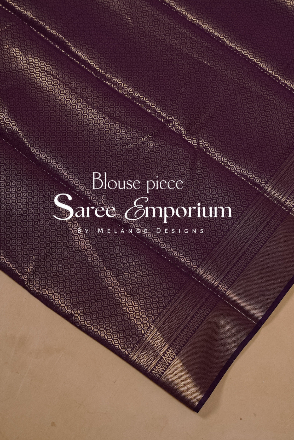 Semi Brocade Saree MDS0150
