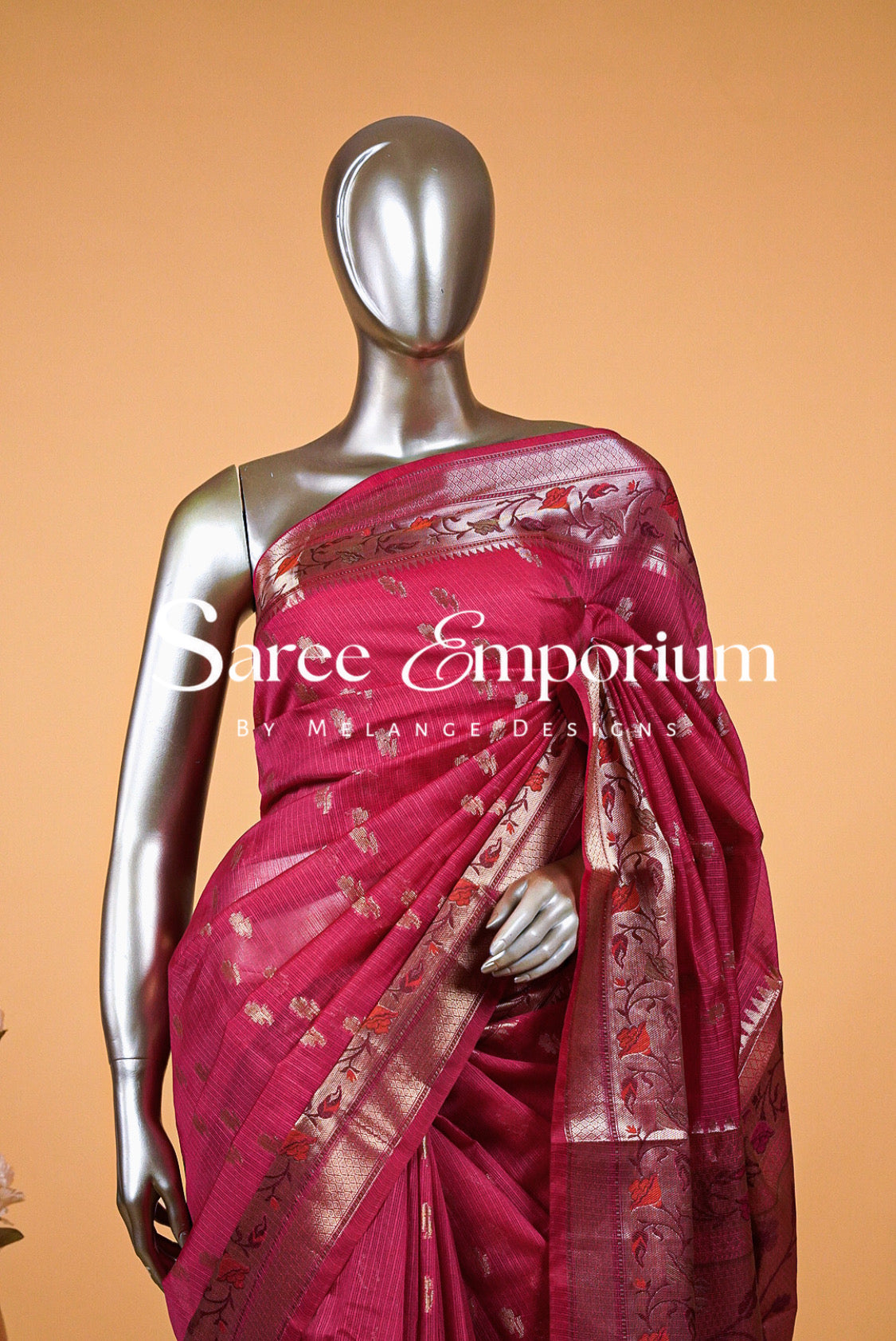 Cotta Banarasi Saree MDS165