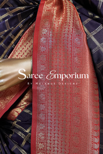 Semi Silk Saree MDS0147
