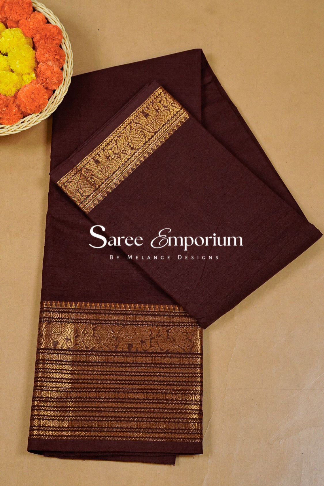 Kanji Cotton Saree For Women MDS0327