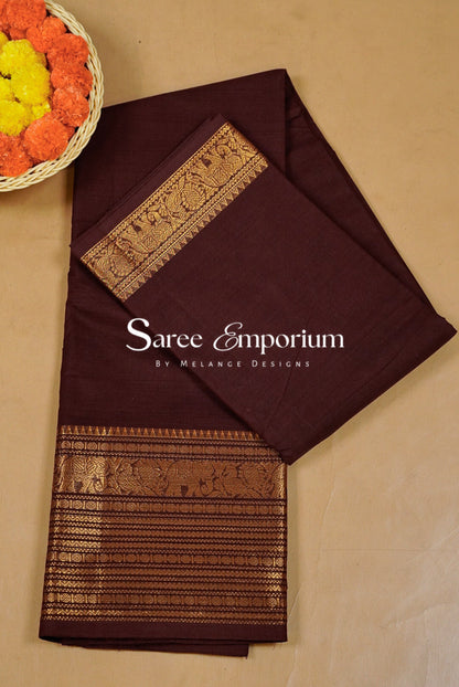 Kanji Cotton Saree For Women MDS0327