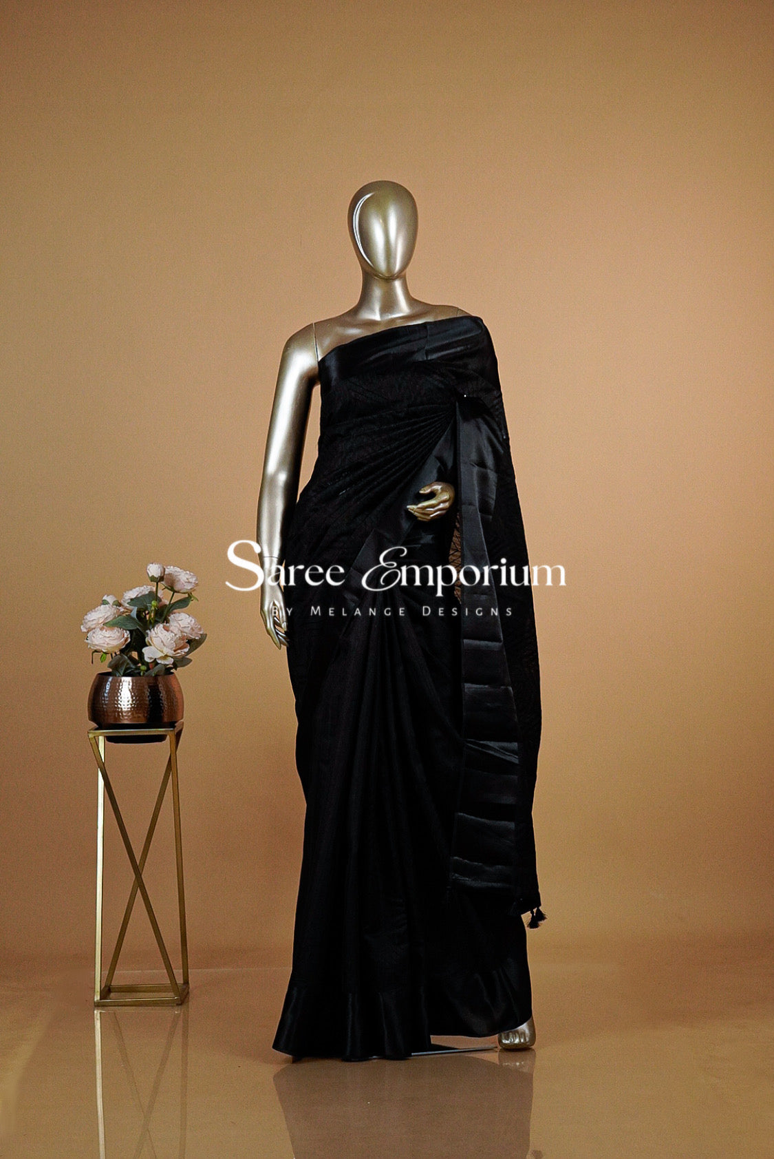 Semi Matka Embroidery Sarees MDS0208