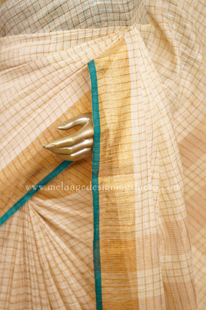 Linen Weaving Saree MDS0006