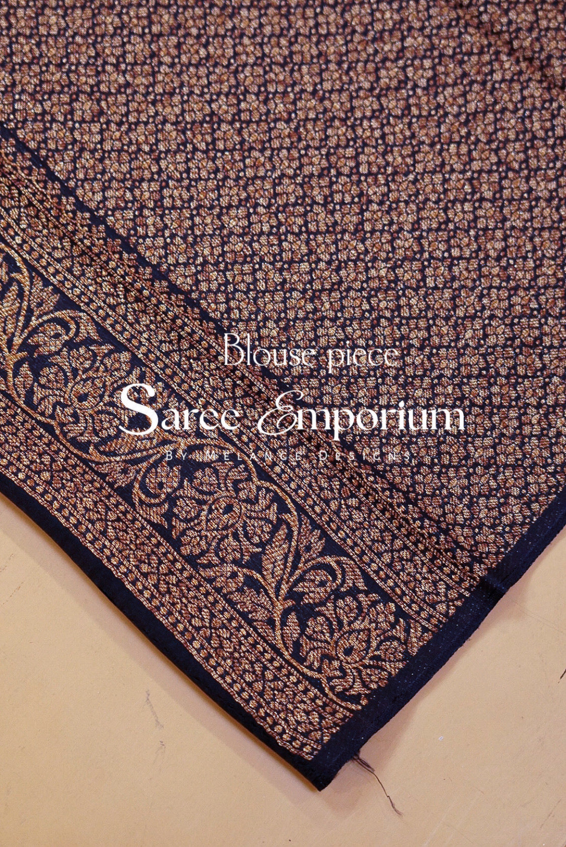 Semi Silk Banarasi Saree MDS0179