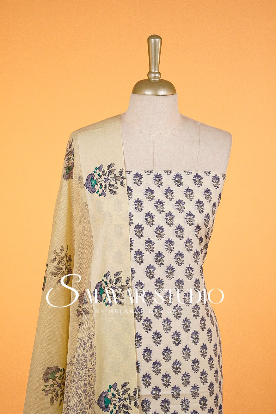 Cotton Printed Unstitched Salwar suits AC0019