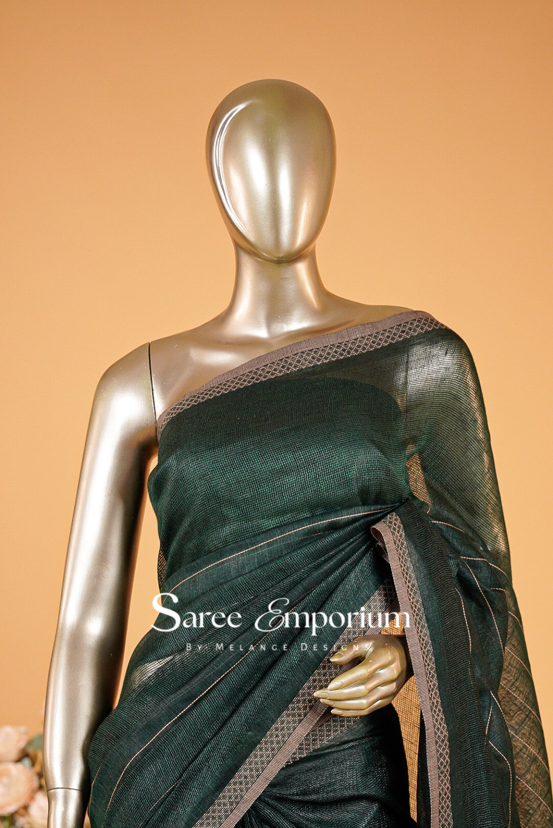 Linen Sarees MDS0070
