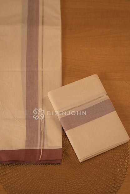 Cotton Dhoti For Men Off White BJ2296