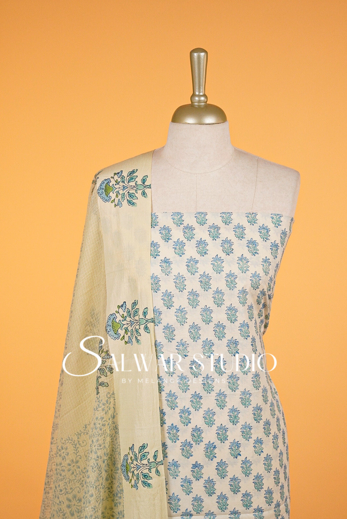 Cotton Printed Unstitched Salwar suits AC0017