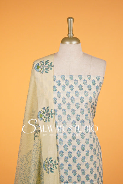 Cotton Printed Unstitched Salwar suits AC0017