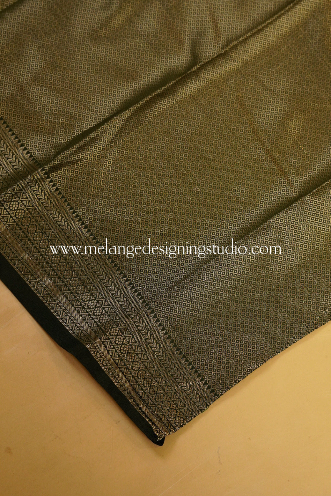 Semi Brocade Saree MDS0131