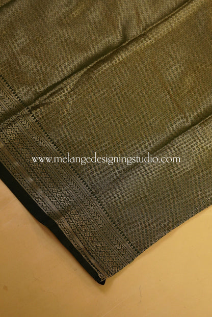 Semi Brocade Saree MDS0131