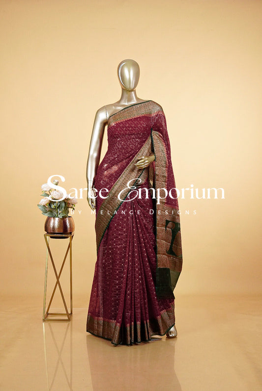 Banarasi Silk Saree MDS0160