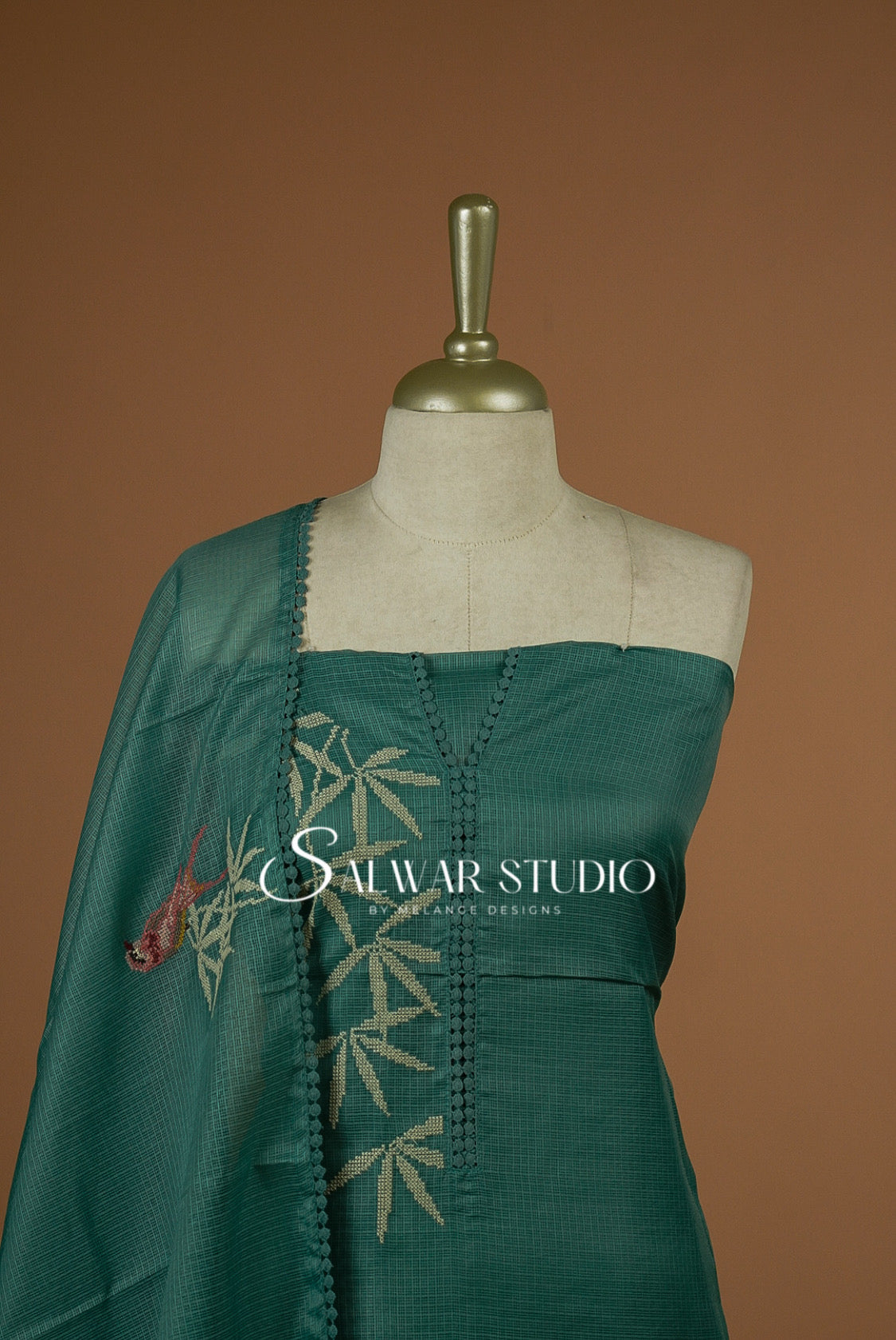 Cotta Embroidery Unstitched Salwar Suits AC0099