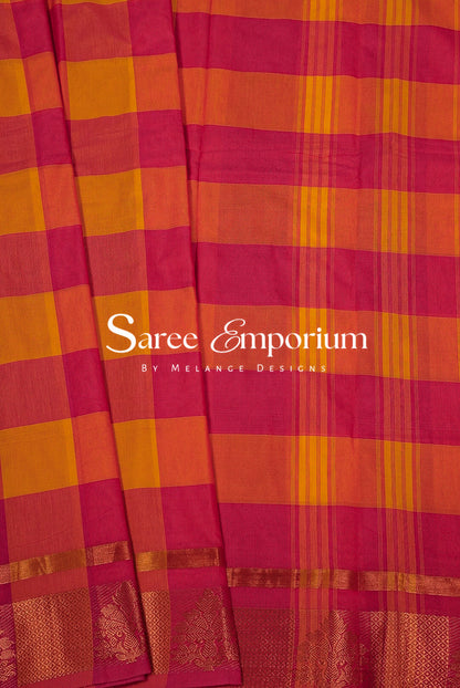 Kanji Cotton Saree For Women MDS0332