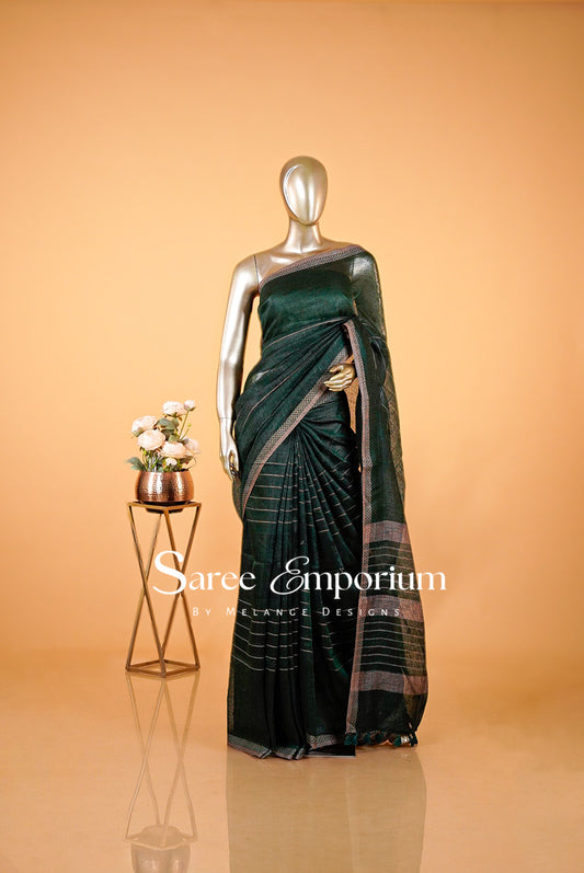 Linen Sarees MDS0070