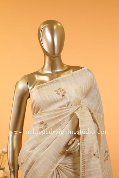 Silk Embroidery Saree MDS0031
