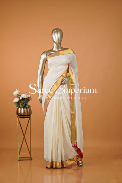 Pure Mul Cotton Saree For Women MDS0231