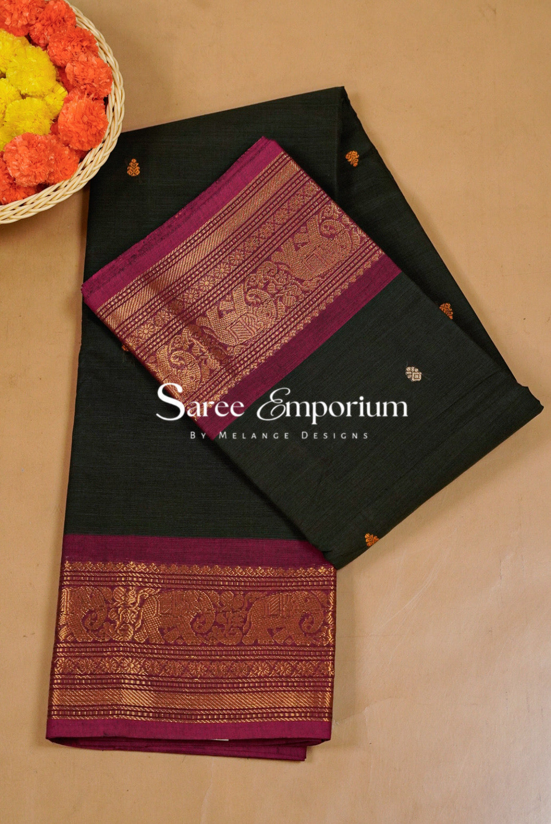 Kanji Cotton Saree For Women MDS0328