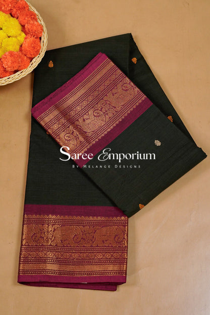 Kanji Cotton Saree For Women MDS0328