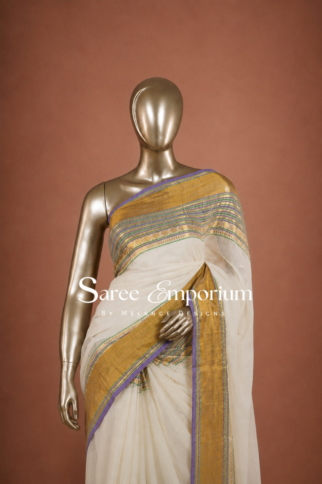 Mul Cotton Saree MDS0113
