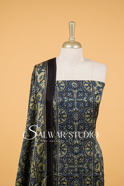 Modal Ajrakh Unstitched Salwar Suits AC0042