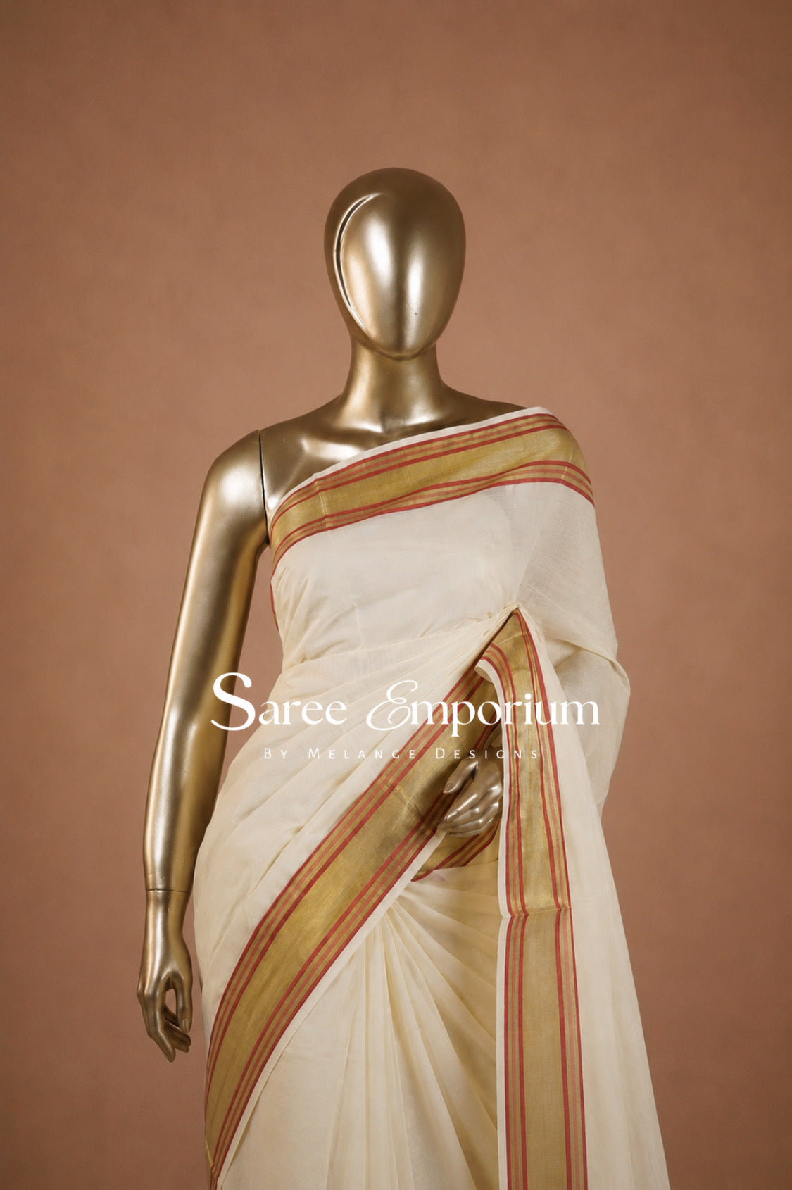 Cotton Kasavu Sarees MDS0035