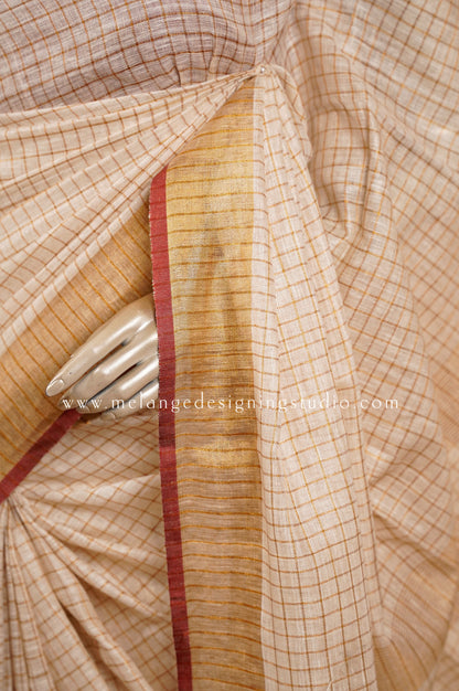 Linen Weaving Saree MDS0008