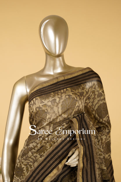 Printed Vanaspati Saree MDS0097