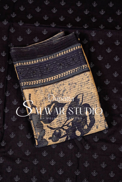 Cotton Printed Unstitched Salwar suits AC0023