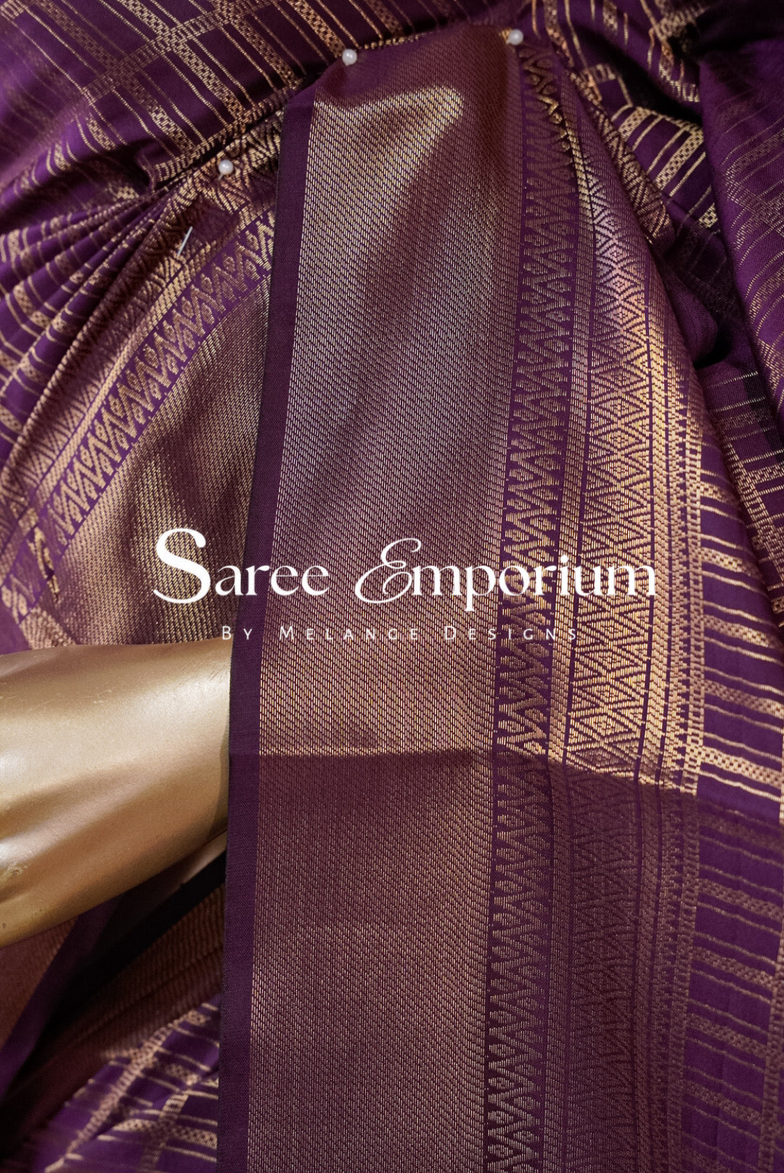 Semi Brocade Saree MDS0150