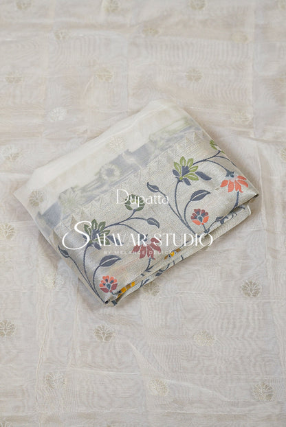 Silk Banarasi Salwar Suit AC0119