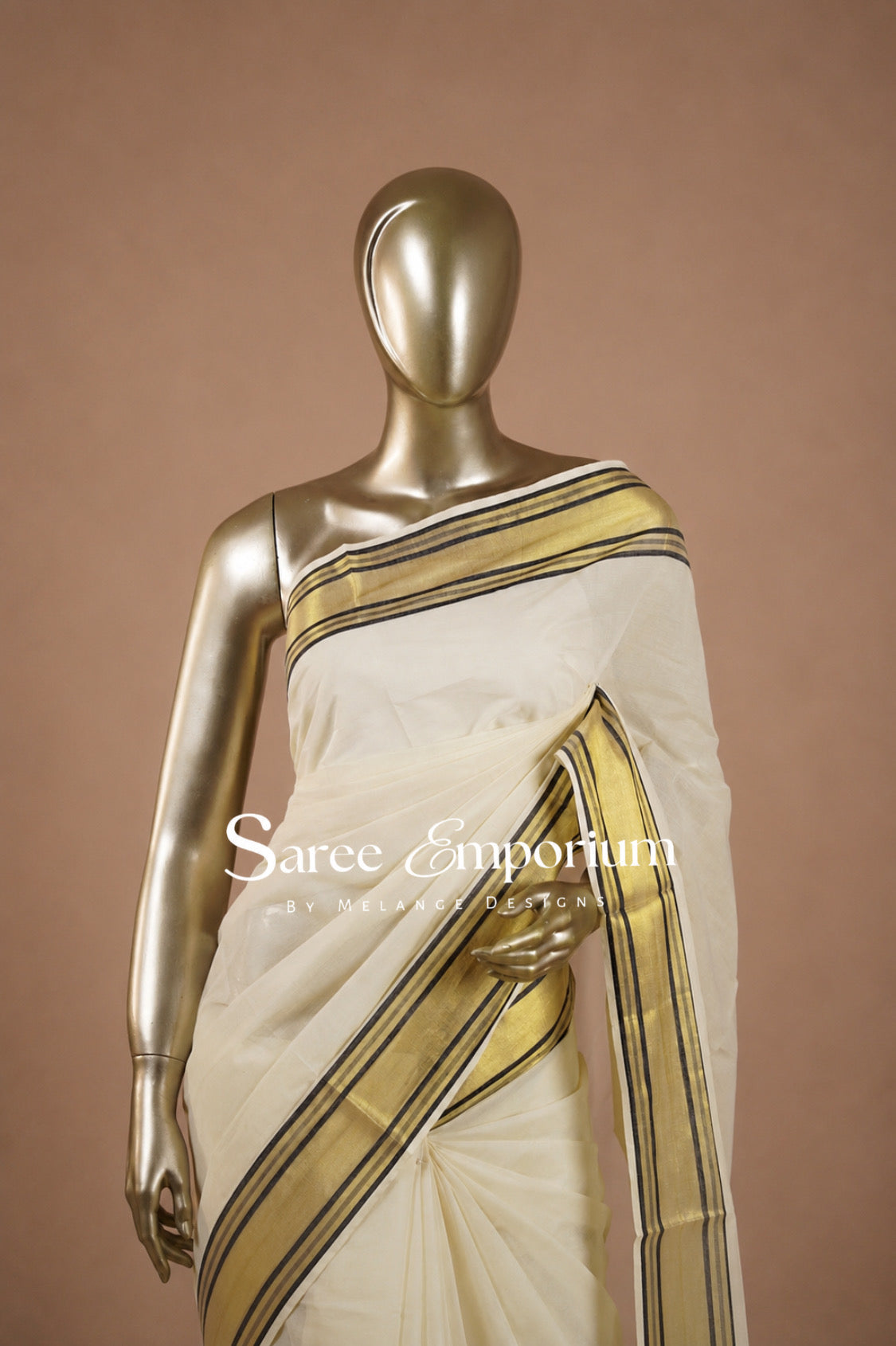 Cotton Kasavu Sarees MDS0034