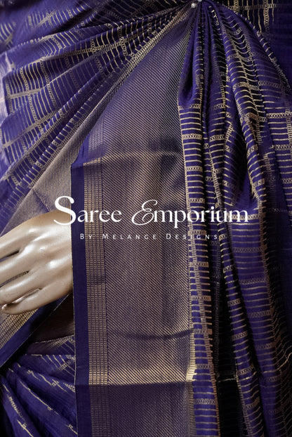 Semi Brocade Saree MDS0151