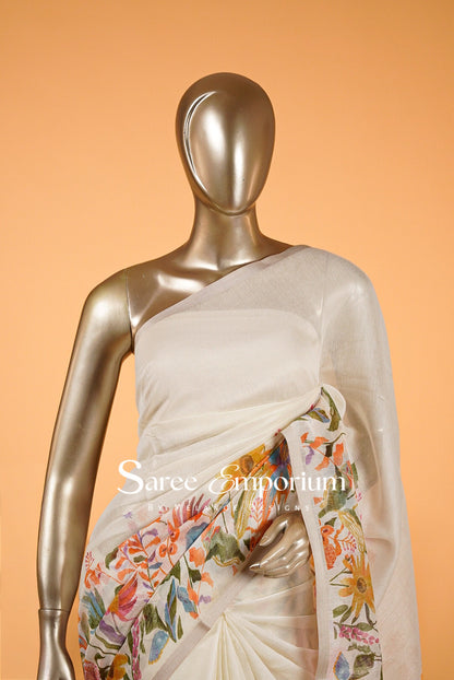 Printed Silk Sarees MDS0027