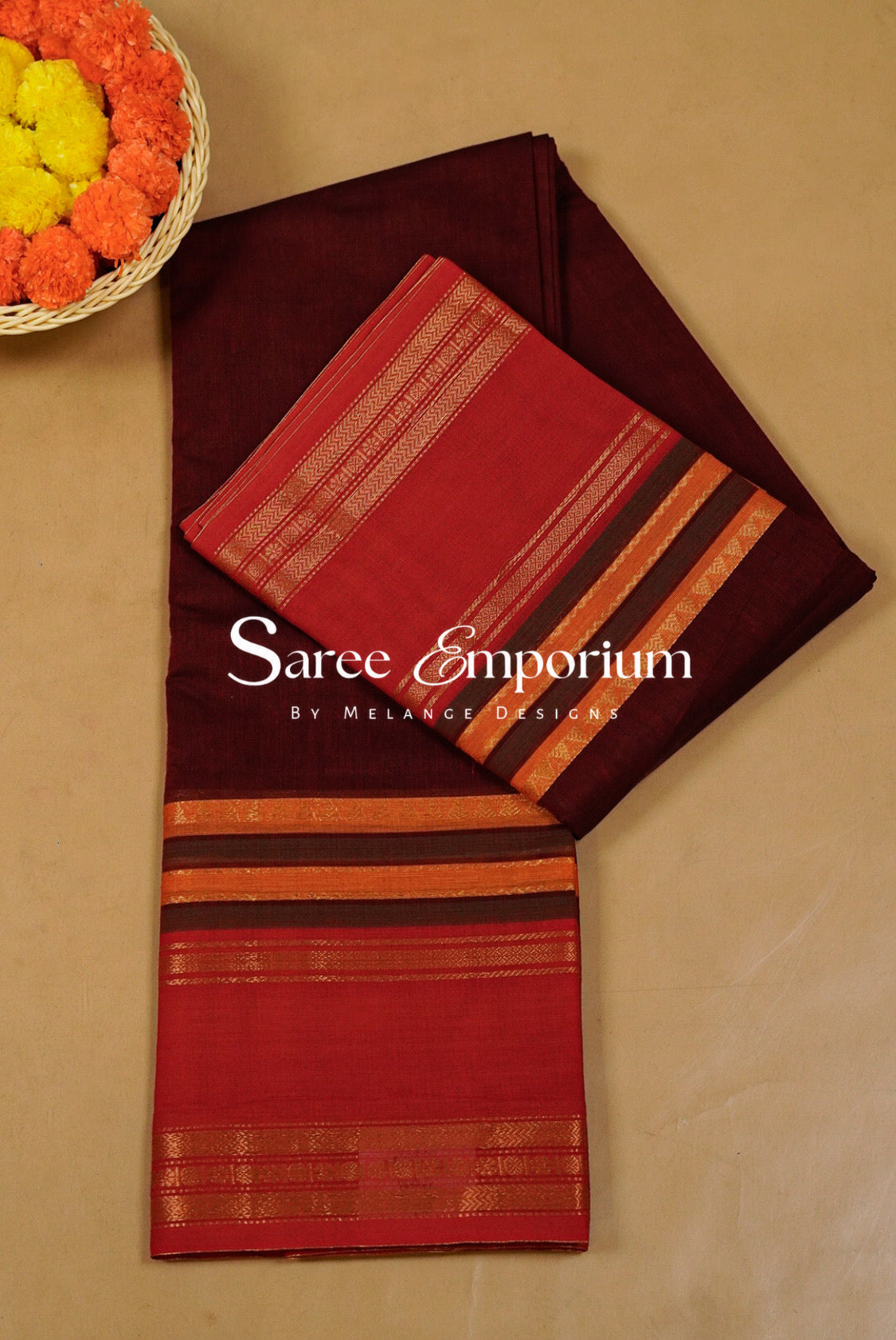 Kanji Cotton Saree For Women MDS0330