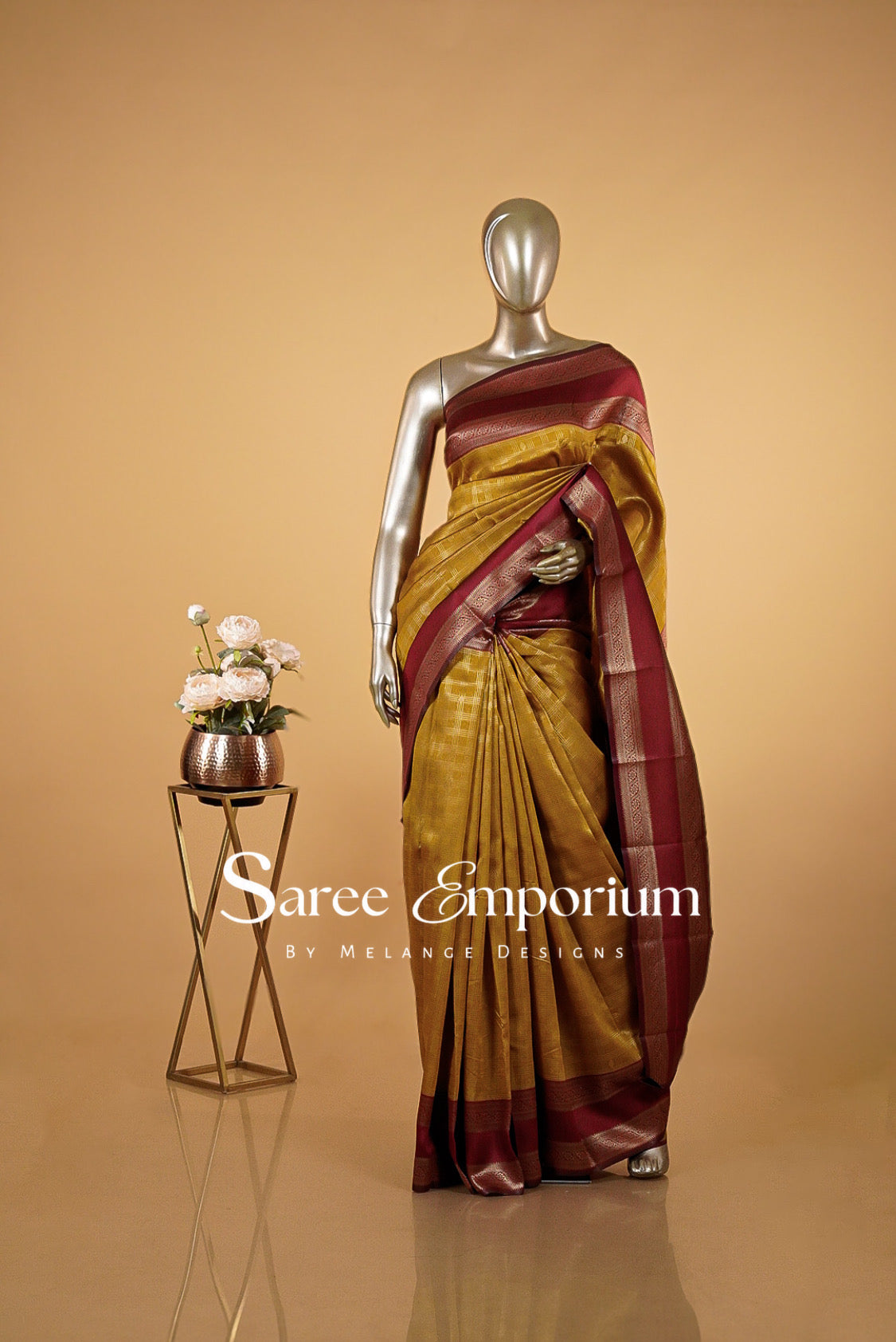 Semi Silk Saree MDS0121