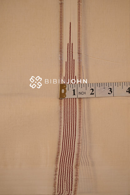 Cotton Dhoti For Men Off White BJ2340