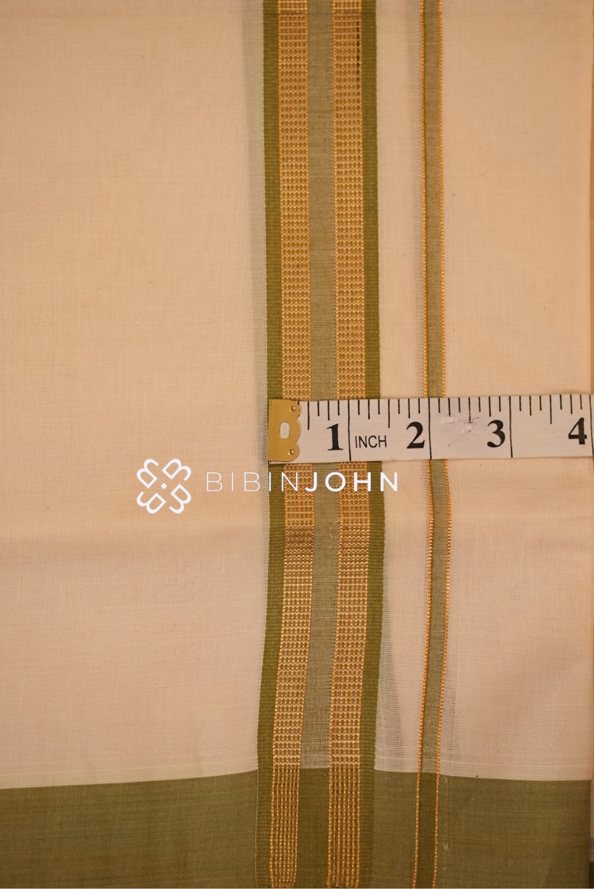 Cotton Dhoti For Men Off White BJ2324