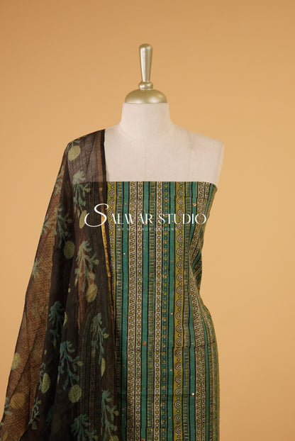 Pure Printed Cotton Unstitched Salwar Suits AC0082