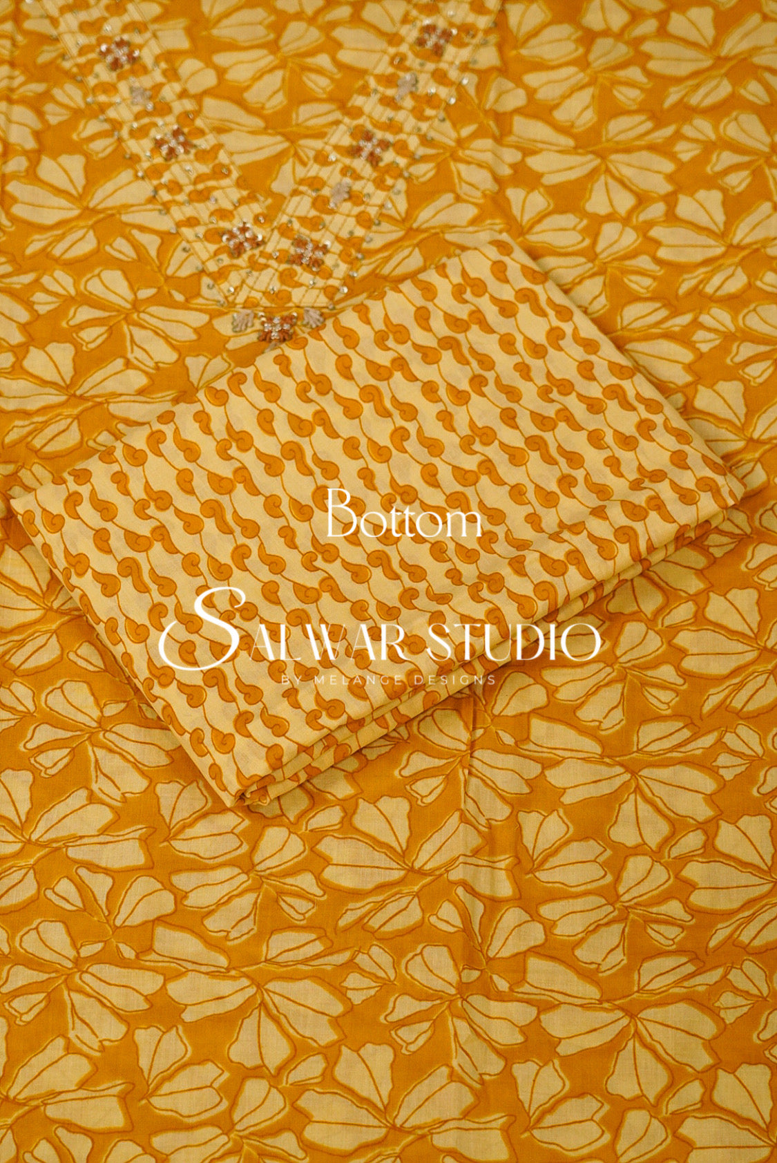 Printed Cotton Unstitched Salwar Suits AC0150