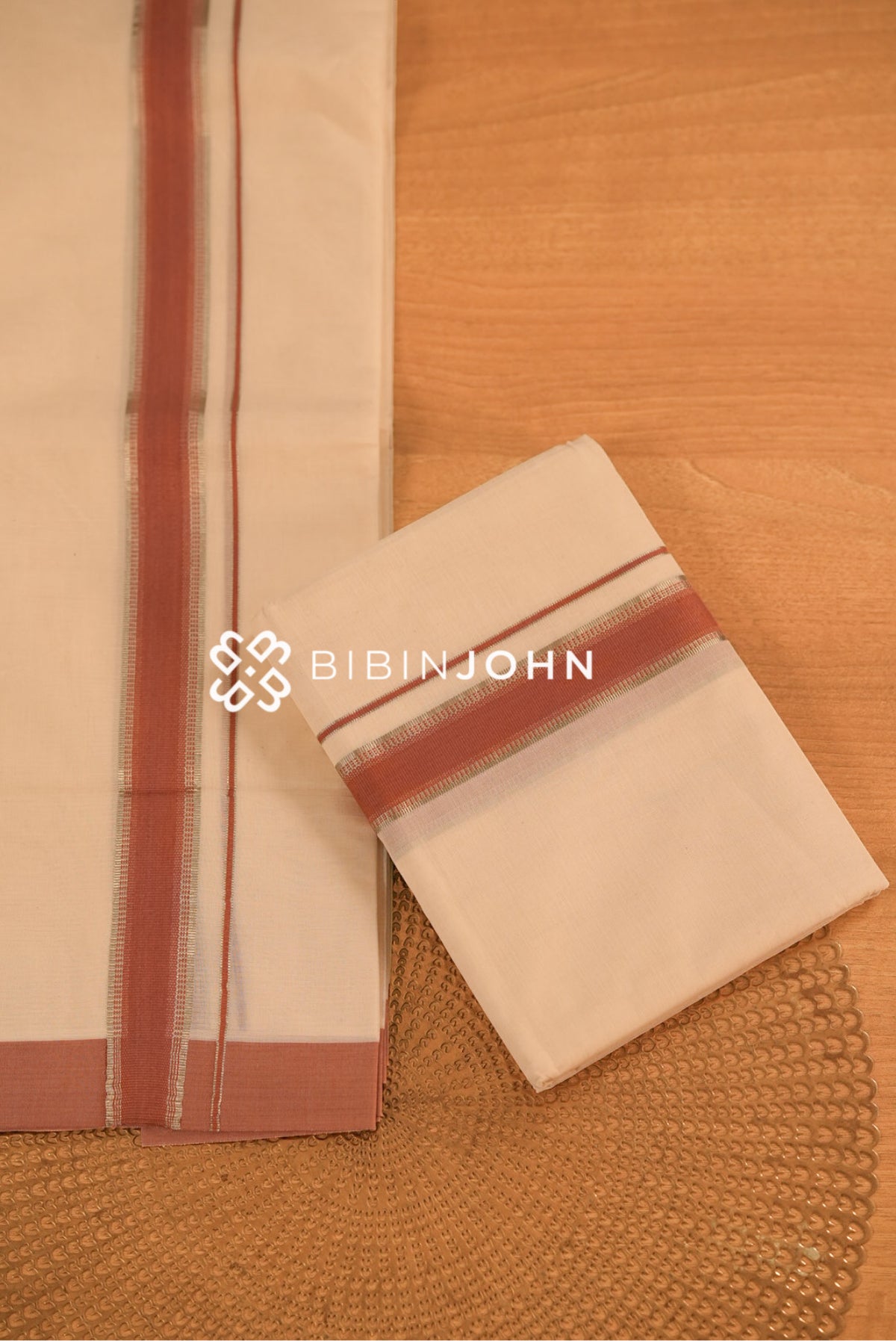 Cotton Dhoti For Men Off White BJ2412