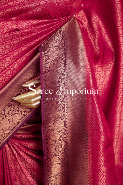Silk Brocade Sarees MDS0041