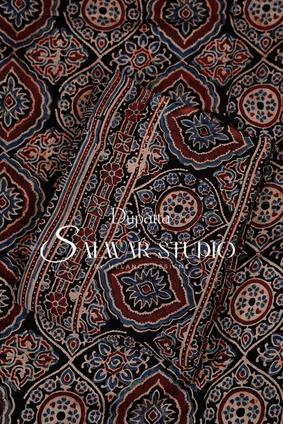 Modal Ajrakh Unstitched Salwar Suits AC0041